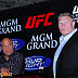 Brock Lesnar and Randy Couture