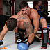 Demian Maia trains for his bout at UFC 95